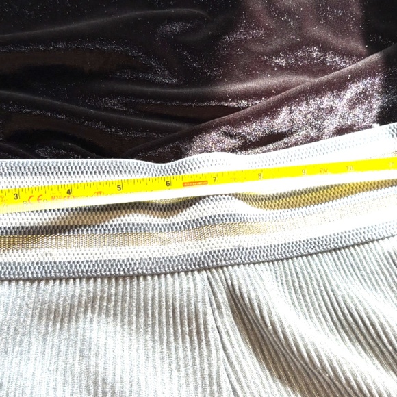 ett:twa by Anthropologie shimmer palazzo pants XS - Picture 9 of 12